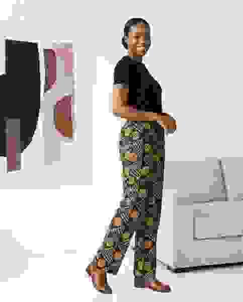 African Print Pants