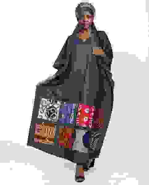 Denim Patchwork Dress