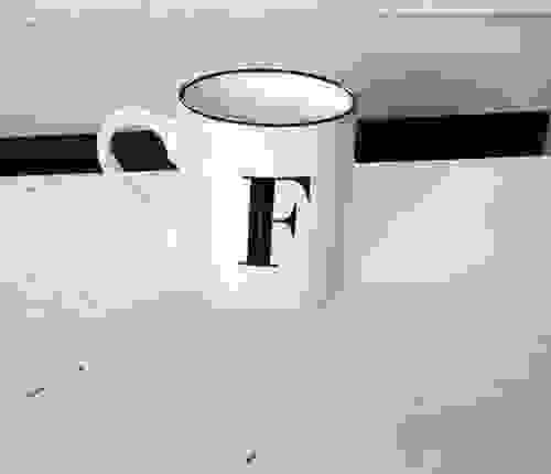 "F" Coffee Mug