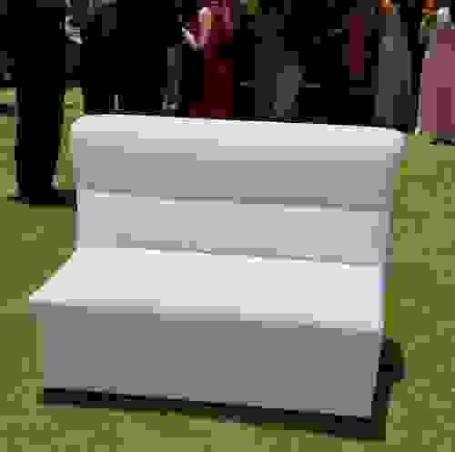 Sofá 2 cuerpos Blanco