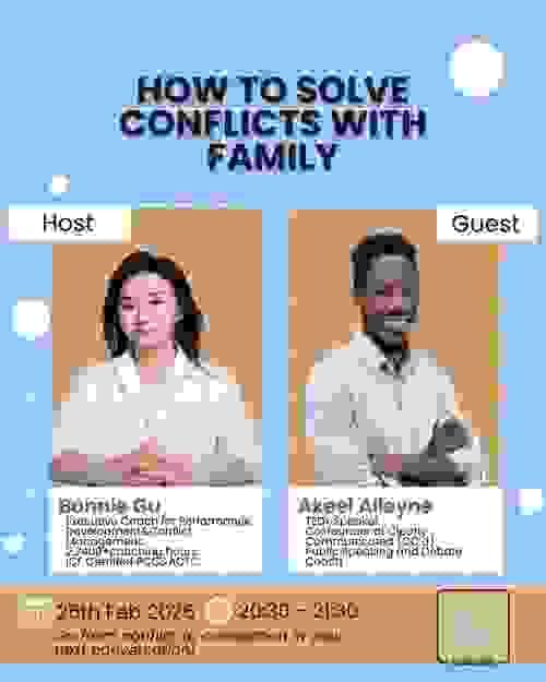 How to solve conflicts with family