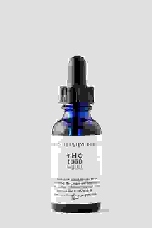 Whole Plant THC Extract Formulated in Pure MCT oil 1000mg per bottle