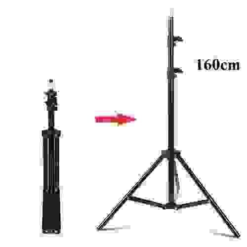 Giá đỡ tripod điện thoại 3 chân, gậy chụp ảnh, quay video livestream kèm kẹp remote cao 35cm đến 2m1