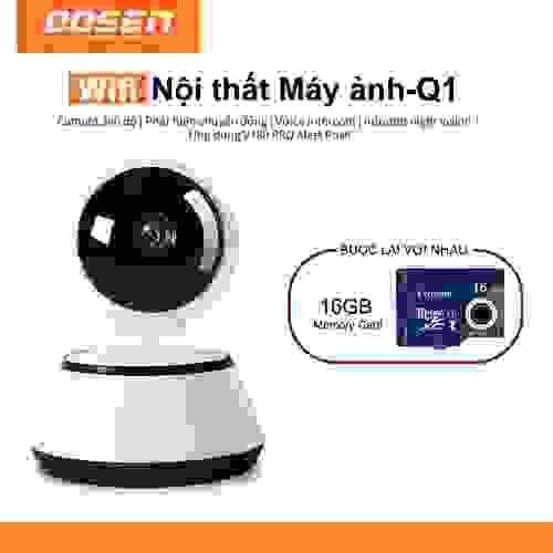 Dosen Q1 CCTV Kết nối WiFi Camera an ninh nhà thông minh IP Camera Baby/Pet/Nanny HD 1080P Ứng dụng