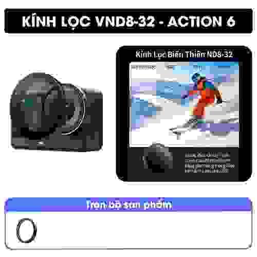 KÍNH LỌC CPL ND8 ND16 ND32 OSMO ACTION 6 / 5 PRO / 4 / 3 TELESIN
