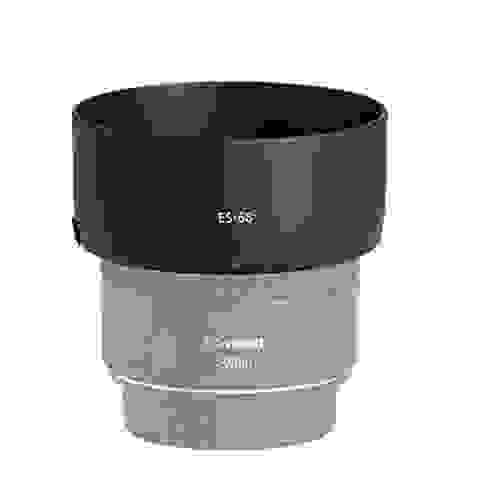 Loa che nắng cho lens canon EF 50mm F1.8stm phụ kiện bảo vệ lens và ống kính