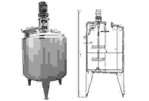Vacuum degassing machine