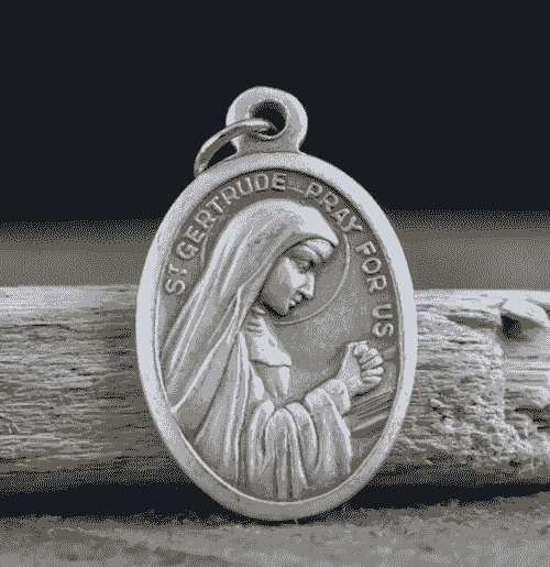 St Gertrude the Great Medal 