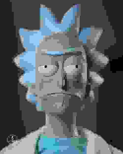 1/6 Cartoon Rick (Painted)