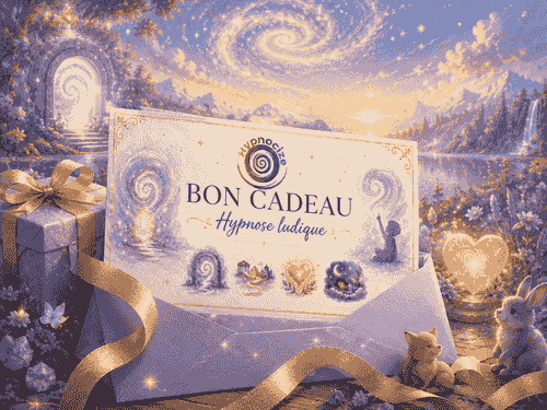 Bon cadeau à offrir pour une séance d'hypnose ludique