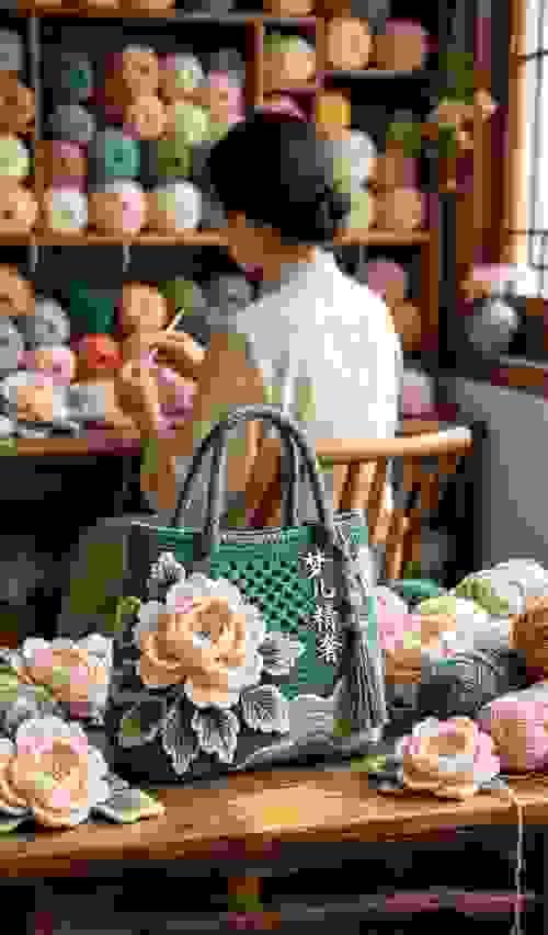 Handmade custom-made bags.