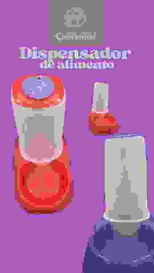 Dispenser para comida/agua