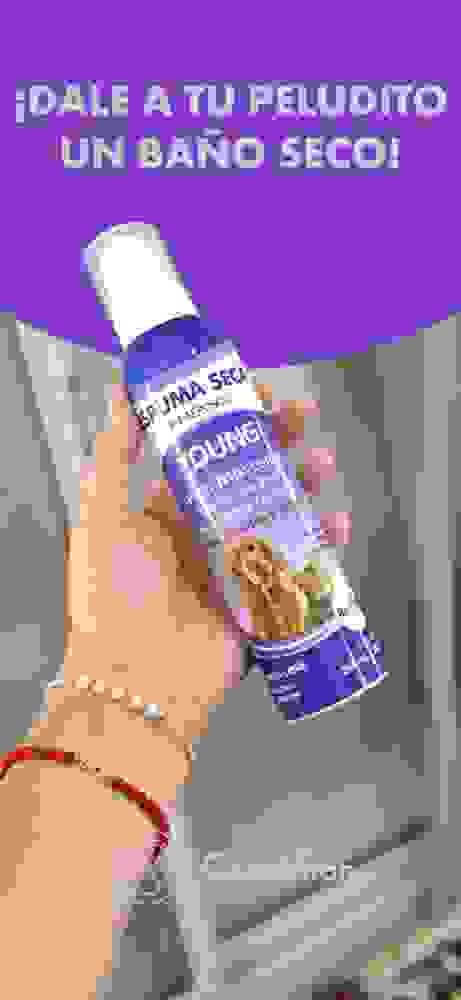 Espuma de baño seco