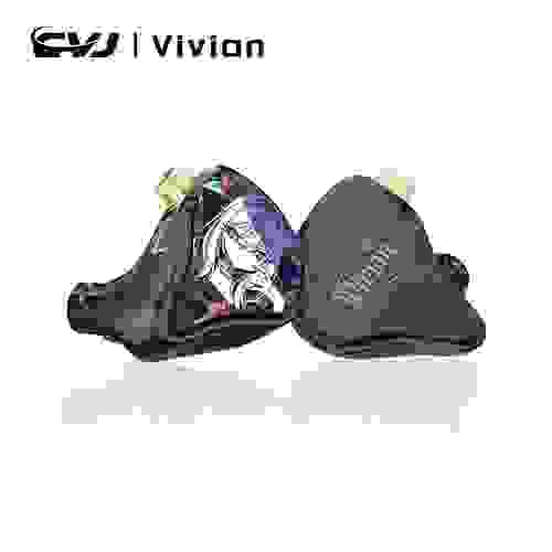 CVJ Vivian In Ear Earphones10mm Dynamic Driver suitable for Music and Gaming 0.78mm Detachable Cable