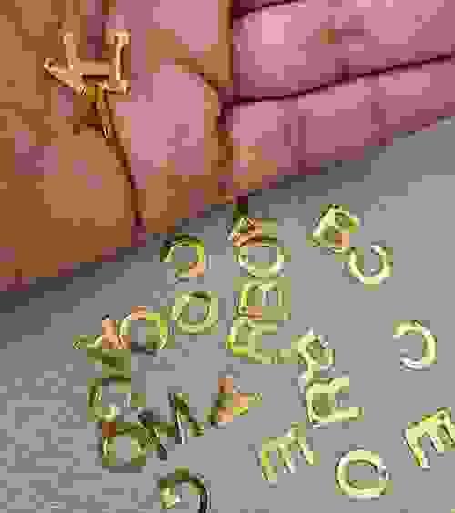 Letras Stainlees Steel