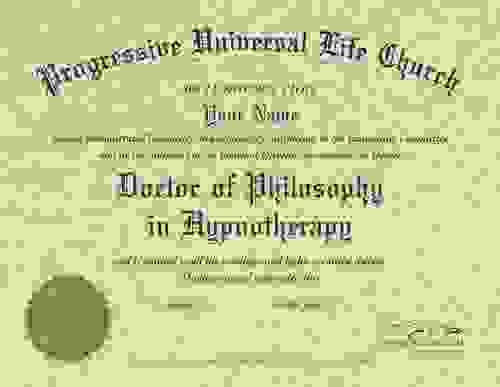 Doctor of Philosophy in Hypnotherapy NOW 50% Off & Doctor of Philosophy in Counseling FREE!!