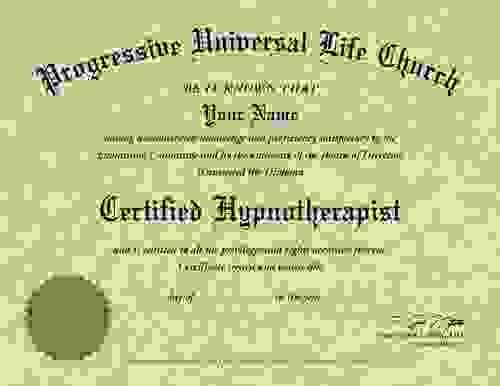 Certified Hypnotherapist Course NOW 50% Off & Doctor of Divinity FREE!!