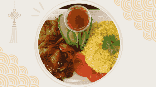 M05 | Vegetarian Chicken Rice | 素鸡饭