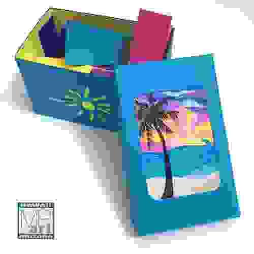 Box of Encouragement - Sunrise Blue Box