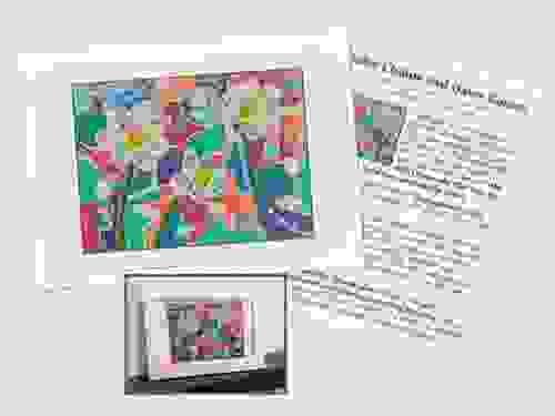 Art Greeting Card - Daisies