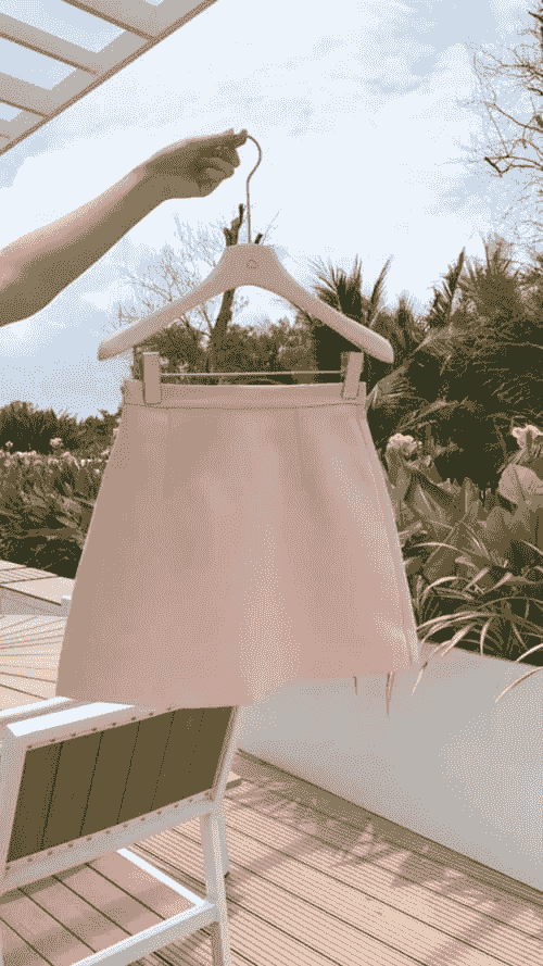 Korean style short skirt