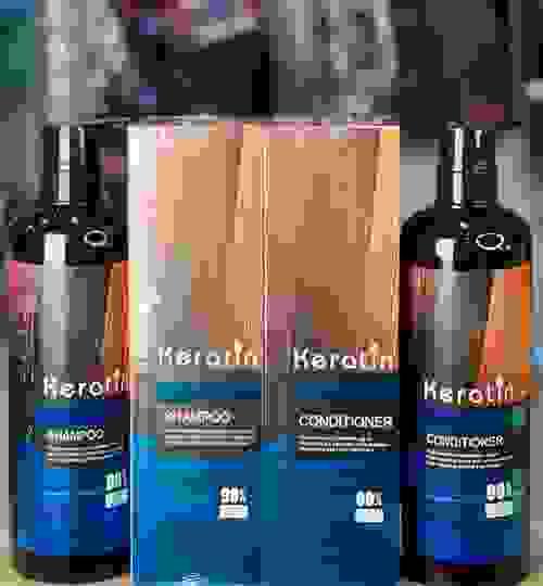 Keratin Shampoo and Condtioner