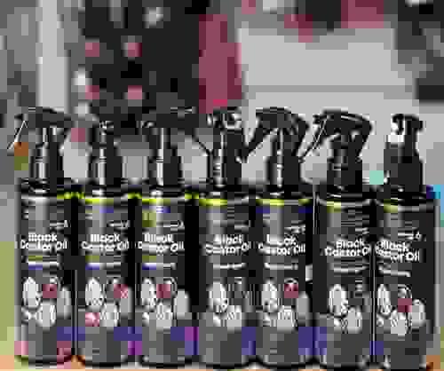 Black Castor Oil Spray