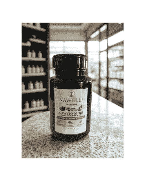 NAWELLI GRAVIO-MORI – Complément alimentaire naturel Graviola & Moringa