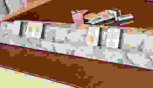 Custom Decoupage Mahjong Racks