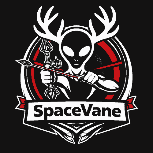 Modern SpaceVane Sticker