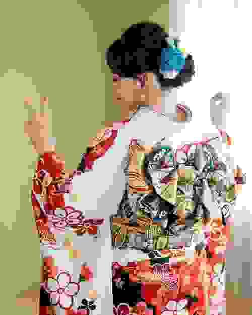 (日本語) 成人式IN台灣|振袖持ち込みプラン| 着付けのみ|成人式限定記念品付き
