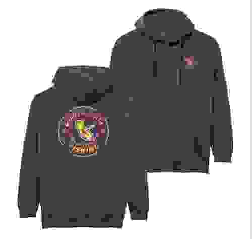 Gsf Graphite Premium GSF Logo Hoodie (GRAPHITE)