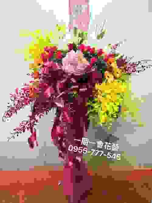 開幕禮鮮花-典雅大方風
