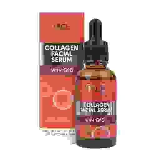 Face Facts Collagen & Q10 Facial Serum | Ubiquinone (Q10) + Collagen + Betaine | Soften + Smooth | T