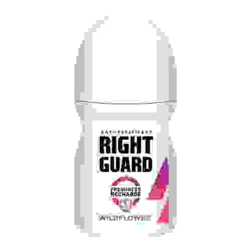 RIGHT GUARD ROLL ON WILDFLOWER WOMEN 50ML