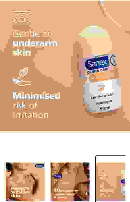 Sanex Derma Care Sensitive 48H 50ml