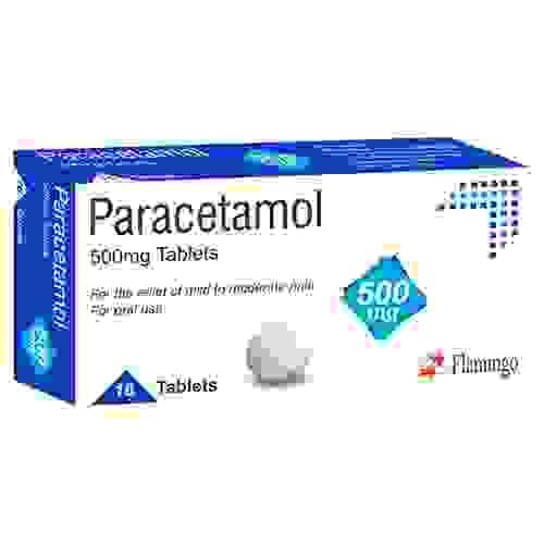 FLAMINGO PARACETAMOL TABLETS 500MG 16S