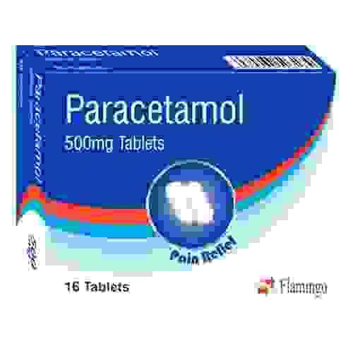FLAMINGO PARACETAMOL CAPLETS 500MG 16S