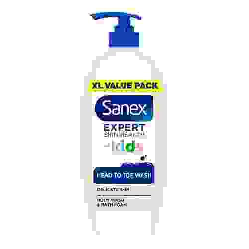 SANEX EXPERT SKIN HEALTH TOP TO TOE WASH KIDS PUMP 720ML