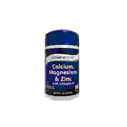 Vitamin Store Calcium Magnesium Zinc Tablets 90s