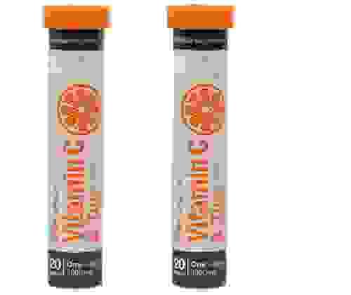 Effervescent Vitamin C & Zinc - Orange Flavour 20s