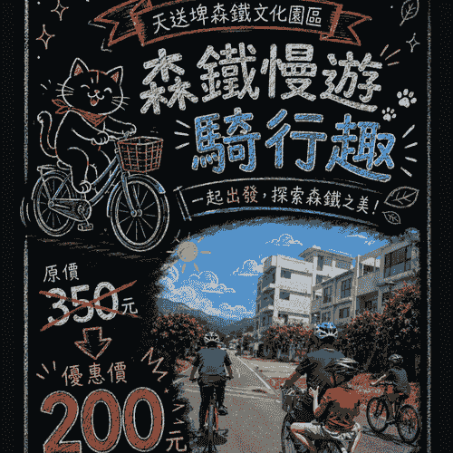 森鐵漫遊騎行趣$200