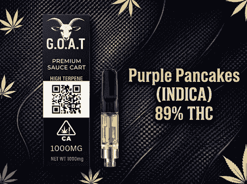 Purple Pancakes Cartridge 1g