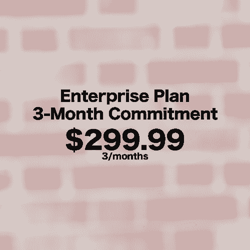 Enterprise Plan - 3-Month Commitment