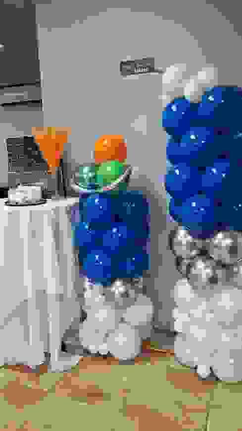 Birthday Balloon Collumns