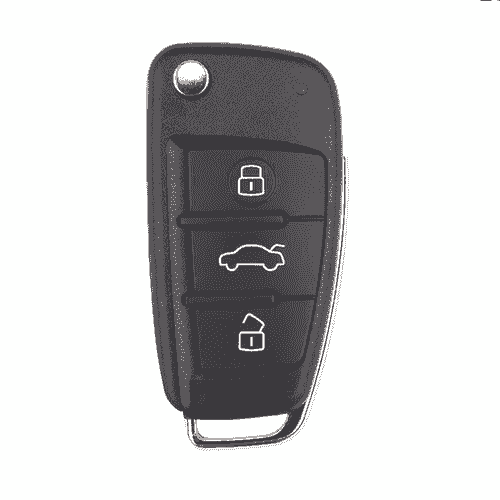 Xhorse VVDI Key Tool VVDI2 Wire Flip Remote Key 3 Button Audi Type XKA620EN 5PCS/LOT 1