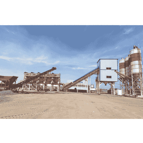 ZEYU HLS Stationary concrete plant