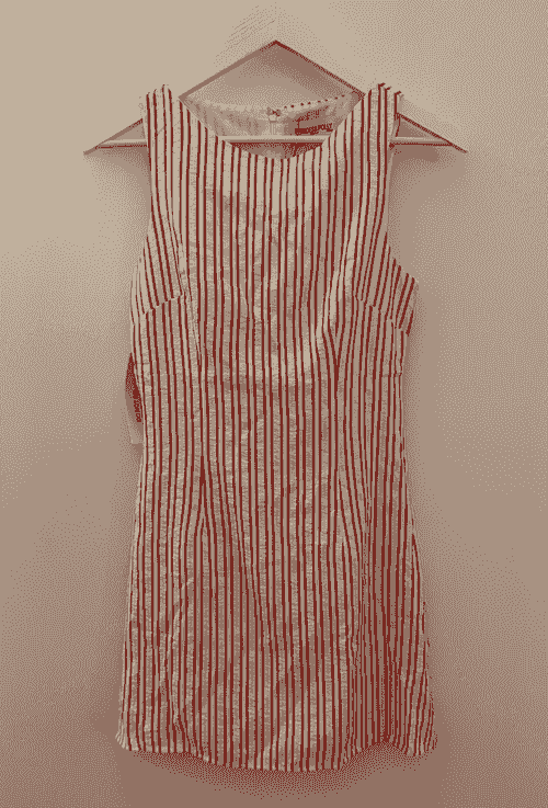 Princess Polly Red Stripe Gameday Dress