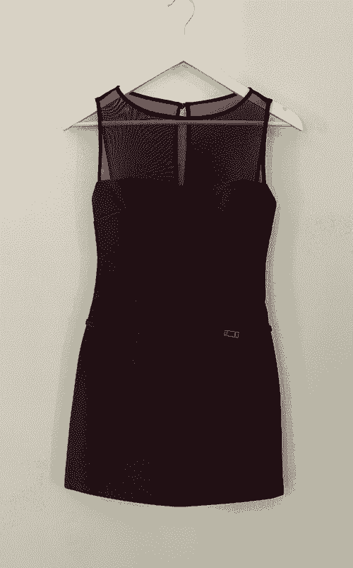 MESHKIE POSE SUITING BELTED MINI DRESS