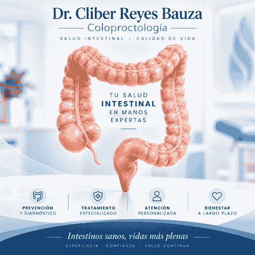 Consulta de Coloproctología— Dr. Cliber Reyes